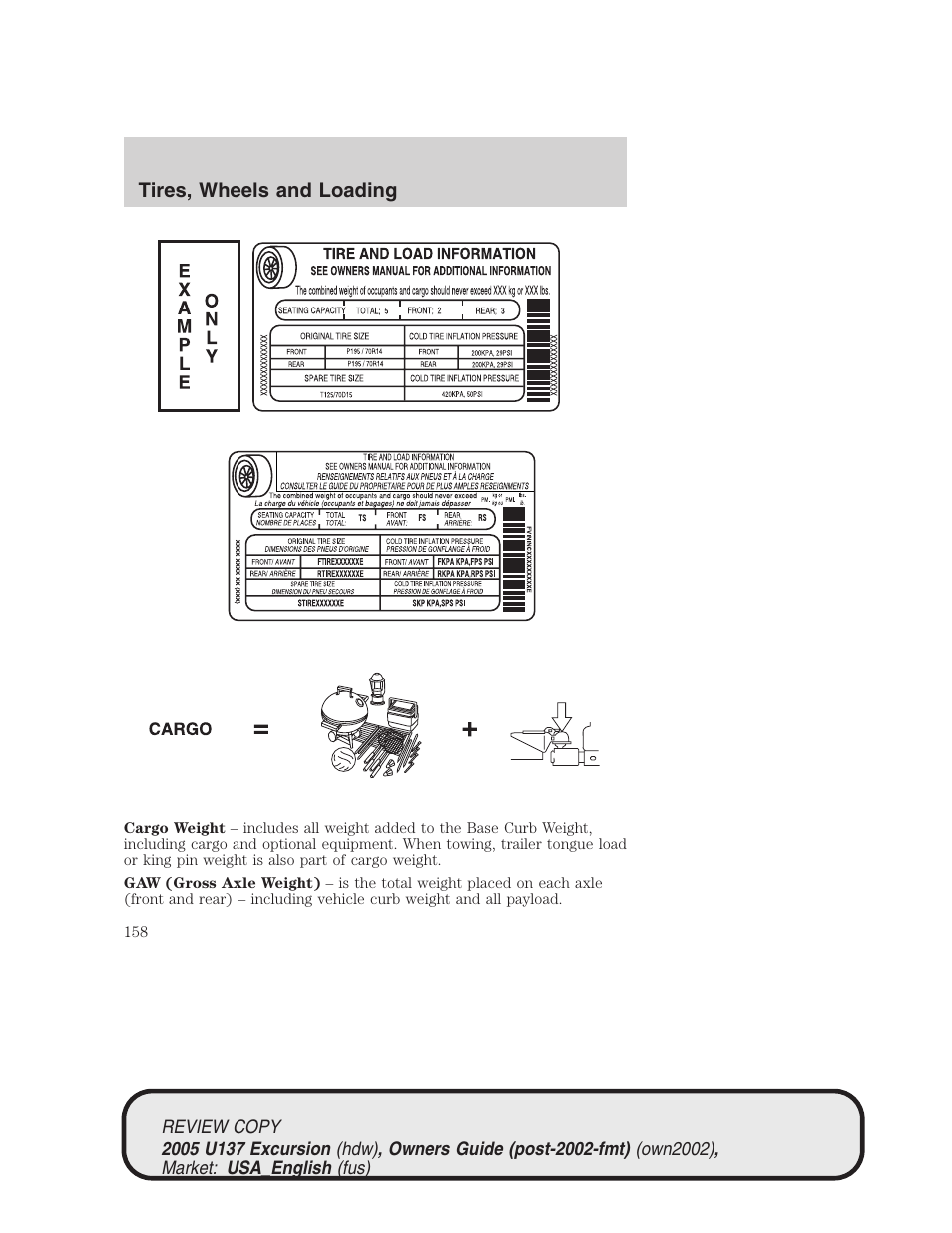 FORD 2005 Excursion v.1 User Manual | Page 158 / 280