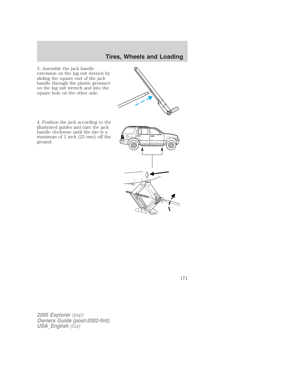 FORD 2005 Explorer v.2 User Manual | Page 171 / 320
