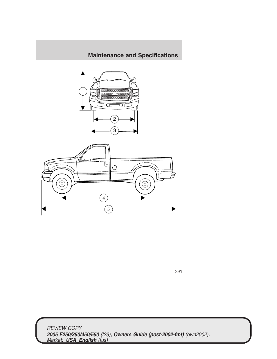 FORD 2005 F-550 v.1 User Manual | Page 293 / 304