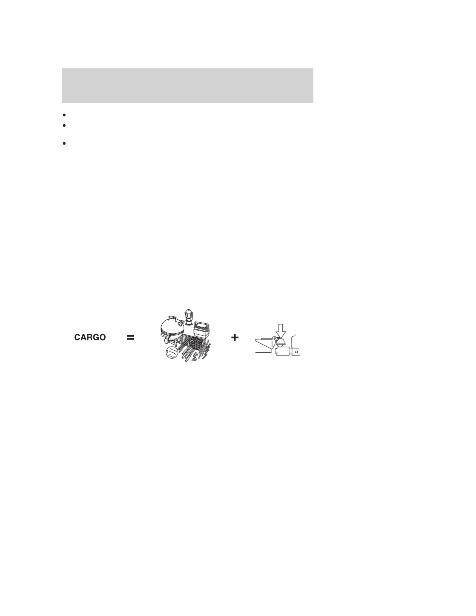 Vehicle loading – with and without a trailer, Vehicle loading, Tires, wheels and loading | FORD 2005 Focus v.4 User Manual | Page 125 / 224