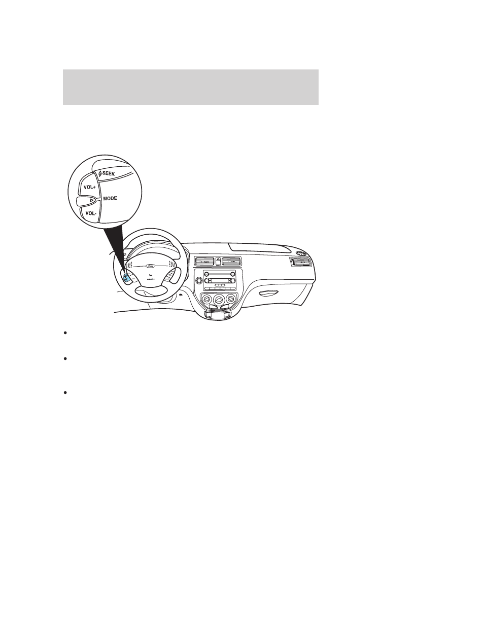 Radio frequencies, Remote audio controls, Entertainment systems | FORD 2005 Focus v.4 User Manual | Page 24 / 224