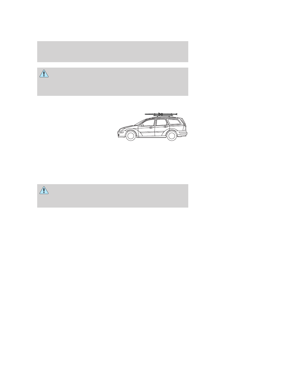 Luggage rack (if equipped), Driver controls | FORD 2005 Focus v.4 User Manual | Page 52 / 224