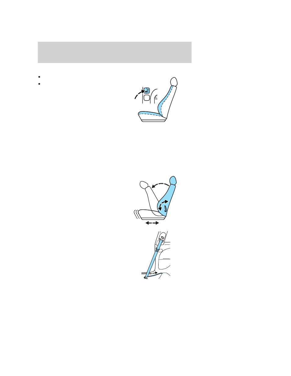 Tip/slide front seat (3–door), Seating and safety restraints | FORD 2005 Focus v.4 User Manual | Page 66 / 224