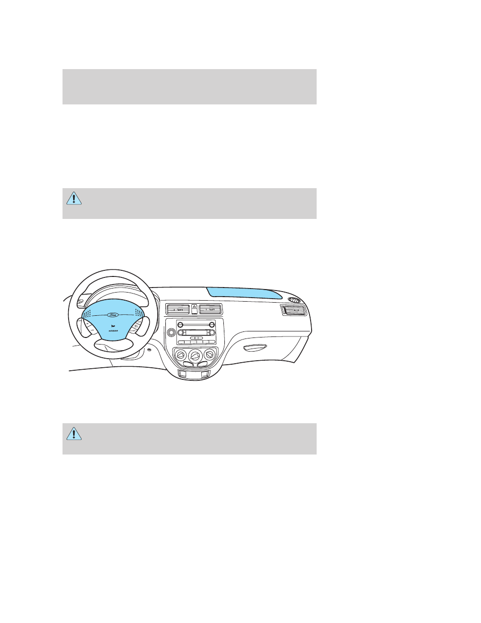 Airbag supplemental restraint system (srs), Airbags, Seating and safety restraints | FORD 2005 Focus v.4 User Manual | Page 83 / 224