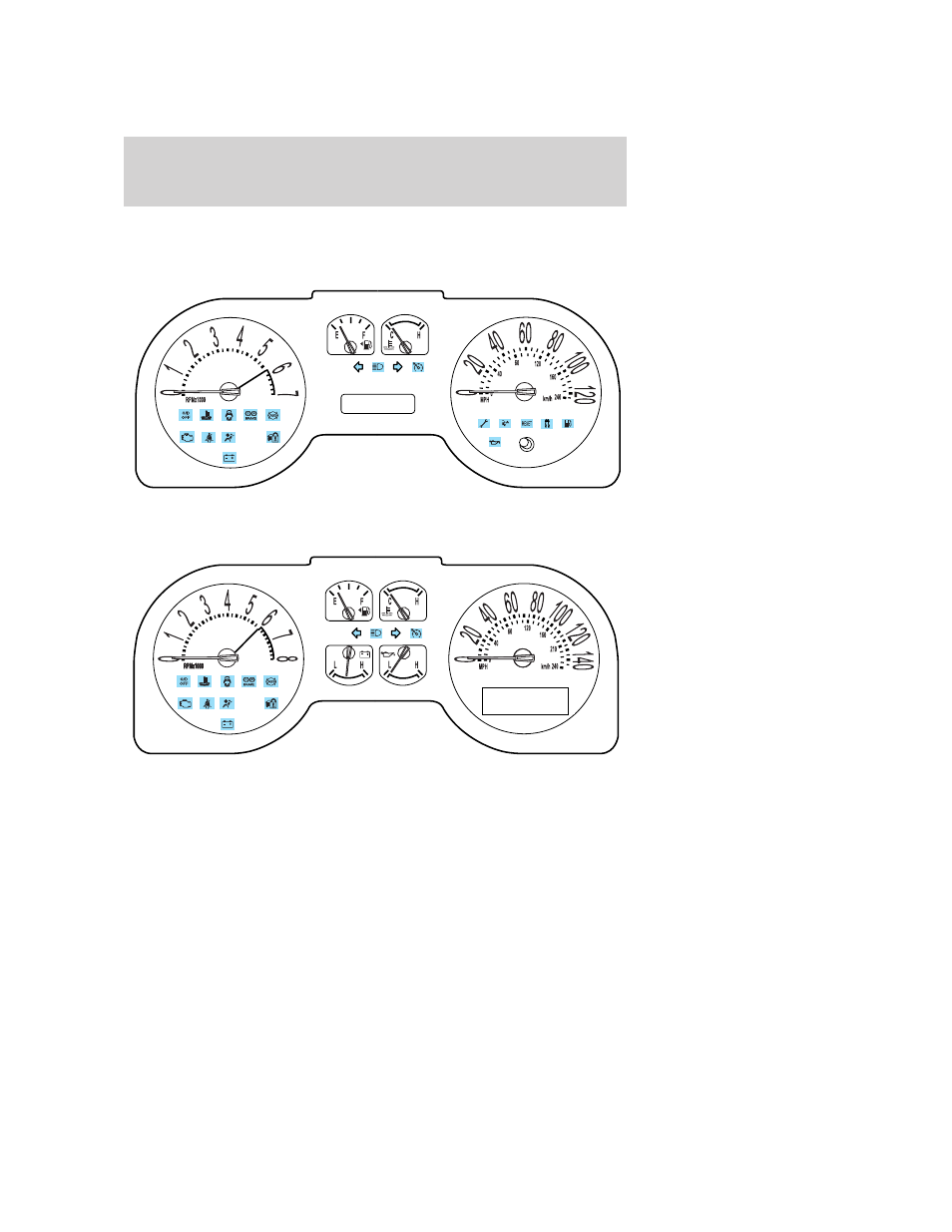 Instrument cluster, Warning lights and chimes, Warning and control lights | FORD 2005 Mustang v.3 User Manual | Page 10 / 248