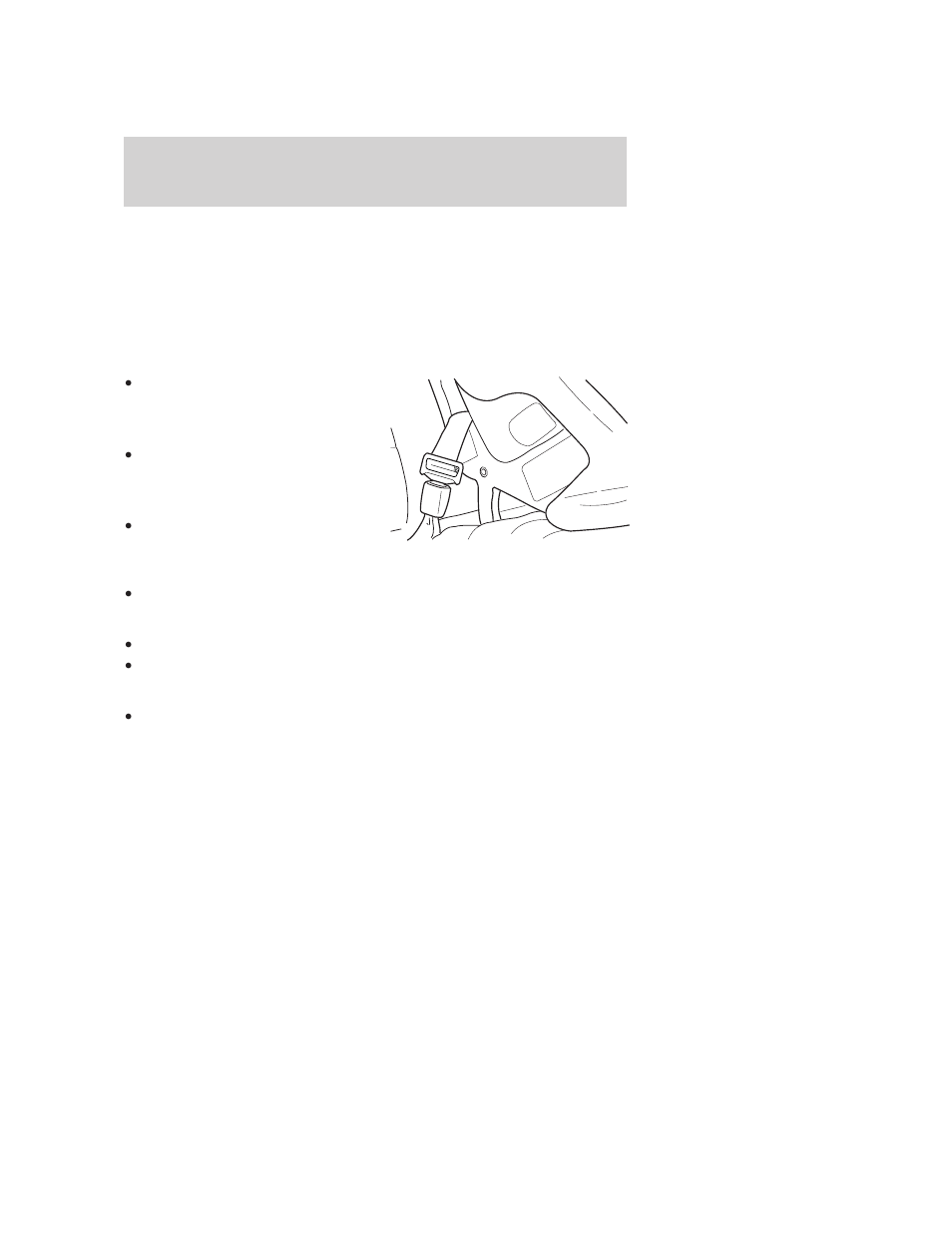 Safety seats for children, Child and infant or child safety seats, Seating and safety restraints | FORD 2005 Mustang v.3 User Manual | Page 109 / 248