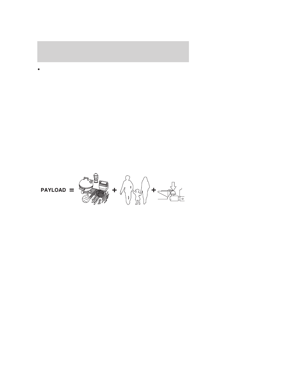 Vehicle loading – with and without a trailer, Vehicle loading, Tires, wheels and loading | FORD 2005 Mustang v.3 User Manual | Page 139 / 248