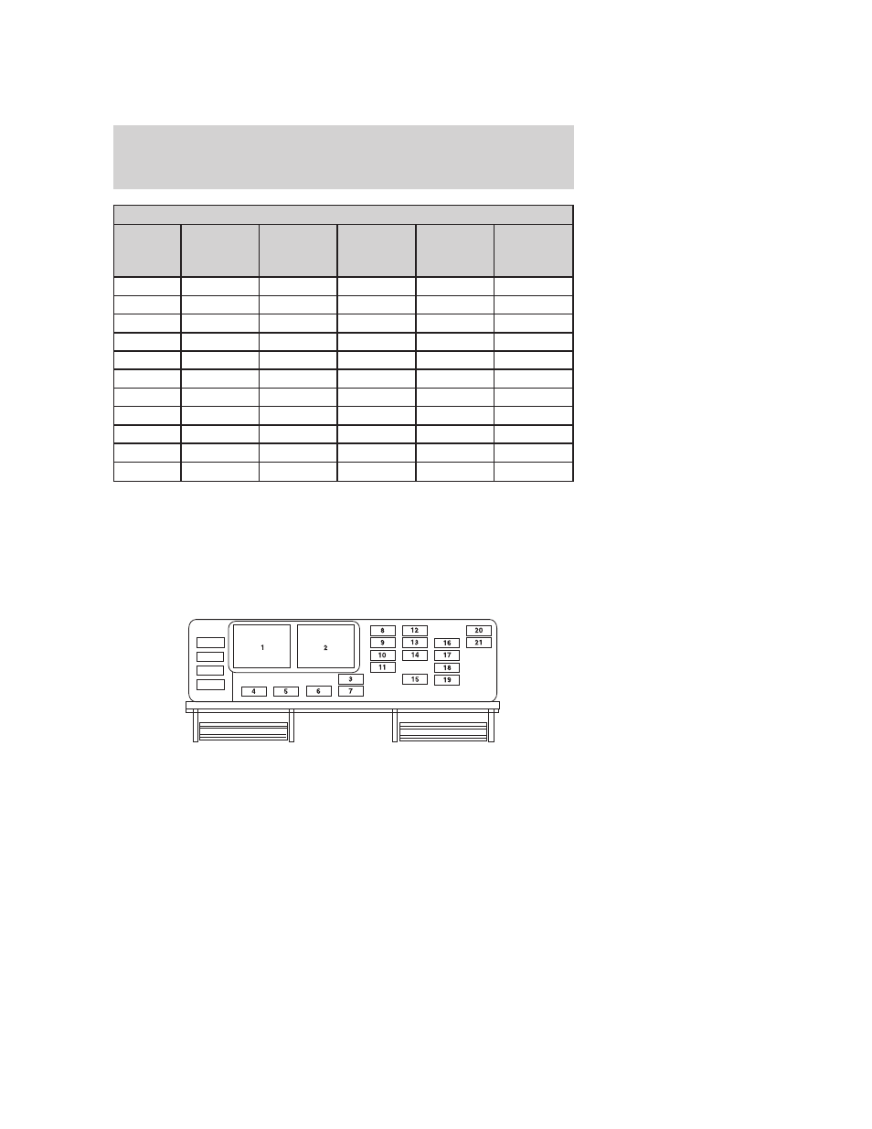 Passenger compartment fuse panel, Roadside emergencies | FORD 2005 Mustang v.3 User Manual | Page 167 / 248