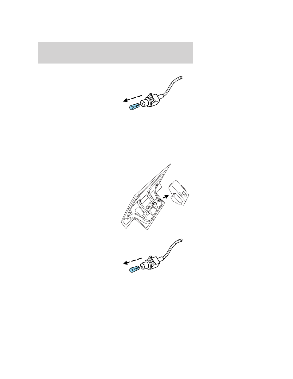 Replacing rear sidemarker lamp bulbs, Replacing high-mount brake lamp bulbs, Lights | FORD 2005 Mustang v.3 User Manual | Page 40 / 248