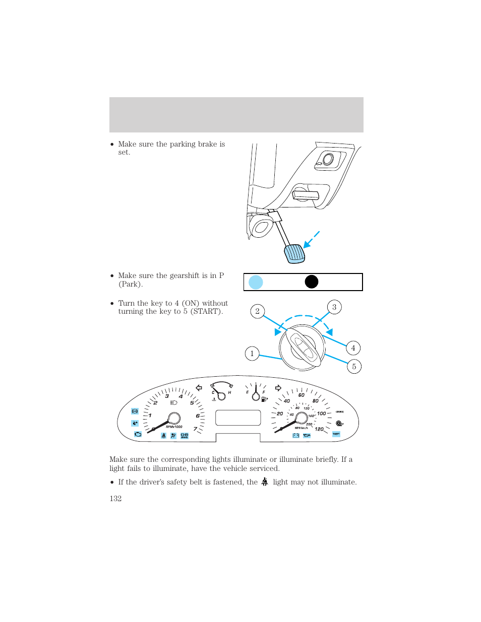 FORD 2005 Taurus v.1 User Manual | Page 132 / 248