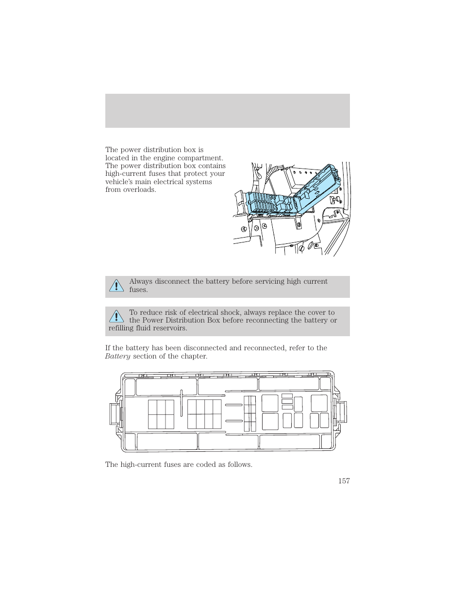 Roadside emergencies | FORD 2005 Taurus v.1 User Manual | Page 157 / 248