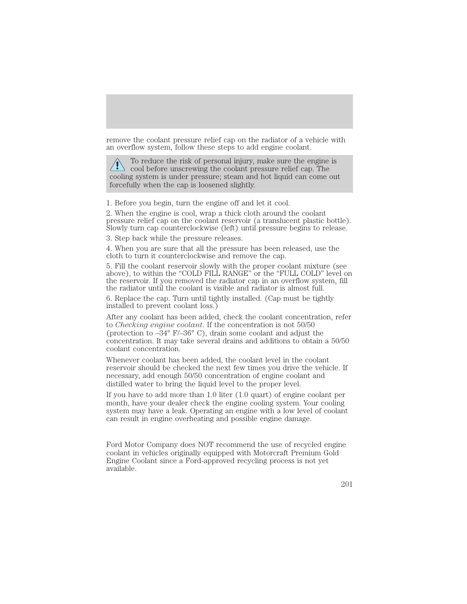 Maintenance and specifications | FORD 2005 Taurus v.1 User Manual | Page 201 / 248