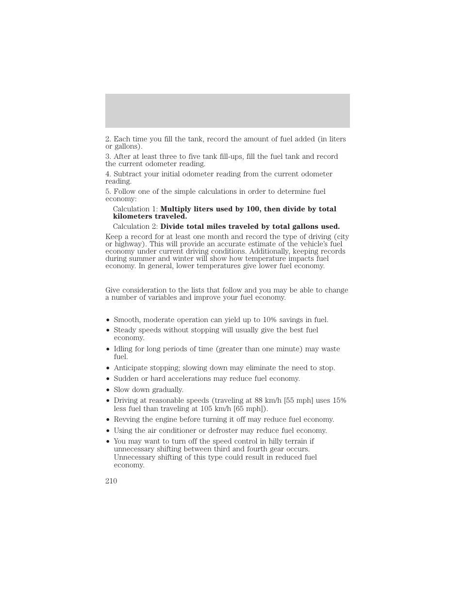 Maintenance and specifications | FORD 2005 Taurus v.1 User Manual | Page 210 / 248
