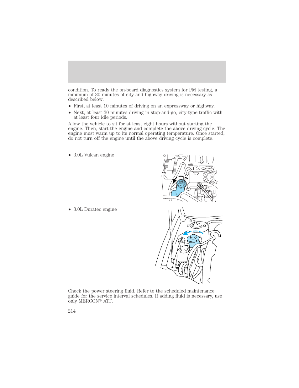 Maintenance and specifications | FORD 2005 Taurus v.1 User Manual | Page 214 / 248