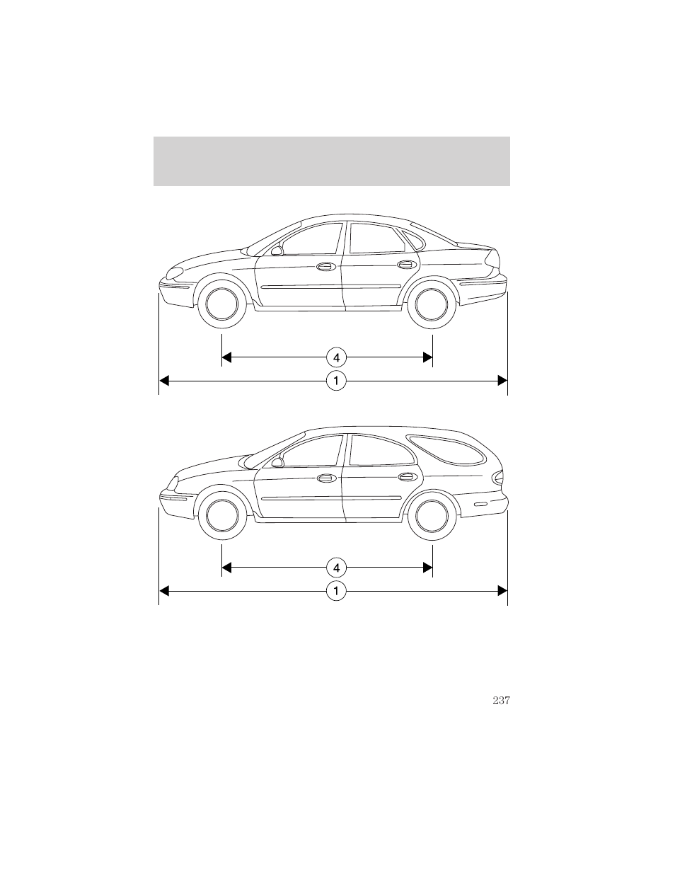 FORD 2005 Taurus v.1 User Manual | Page 237 / 248