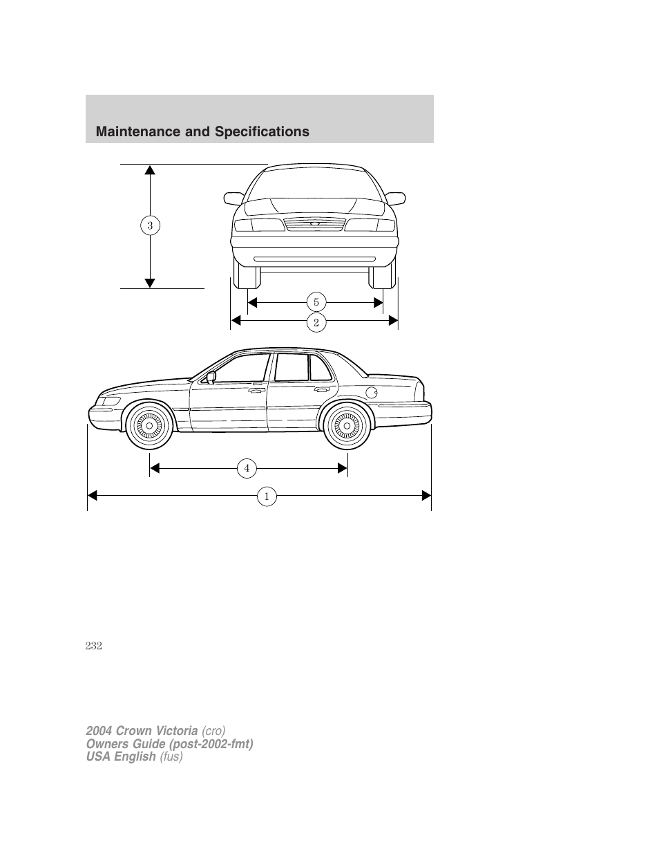 FORD 2004 Crown Victoria v.2 User Manual | Page 232 / 248