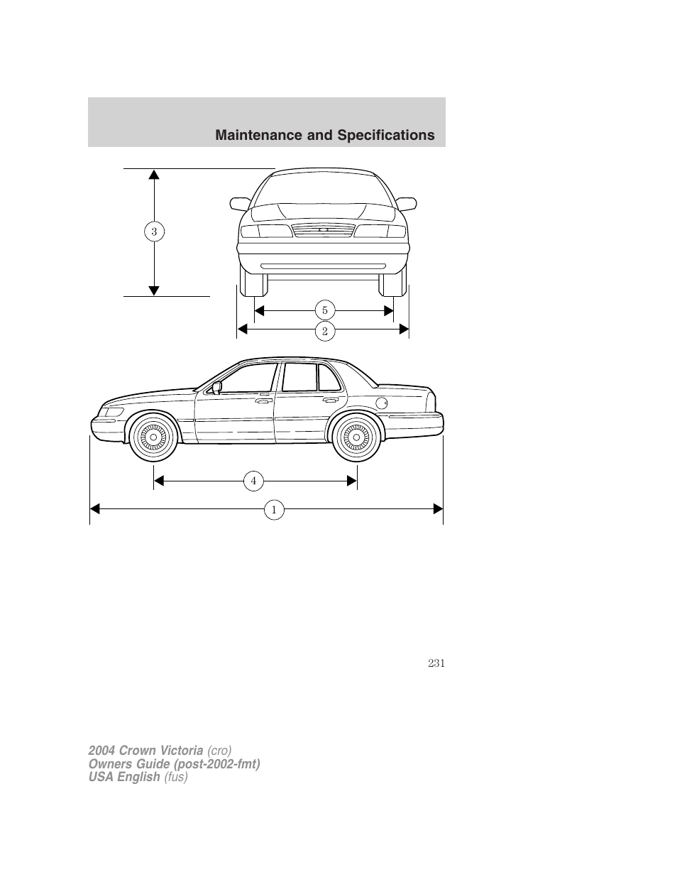 FORD 2004 Crown Victoria v.3 User Manual | Page 231 / 248