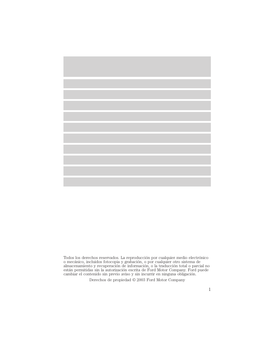 FORD 2004 Ranger v.2 User Manual | 48 pages