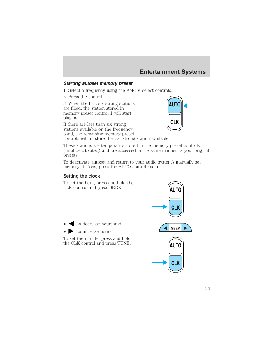 FORD 2004 Excursion v.1 User Manual | Page 23 / 272