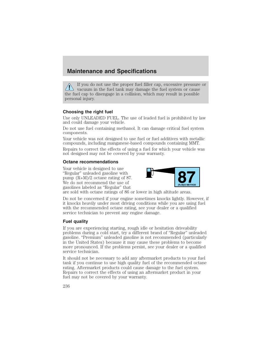 FORD 2004 Excursion v.1 User Manual | Page 236 / 272