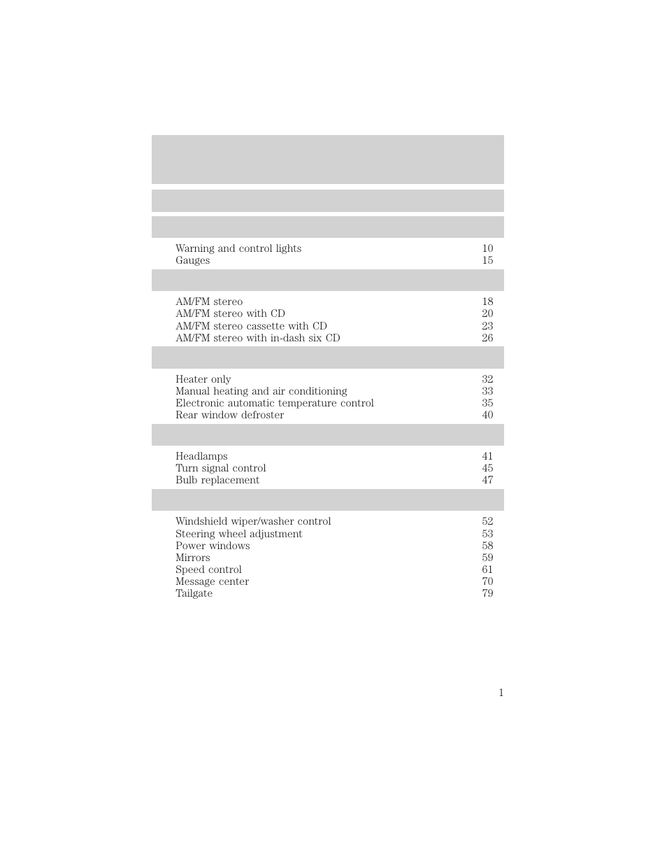 FORD 2004 F-150 v.1 User Manual | 280 pages