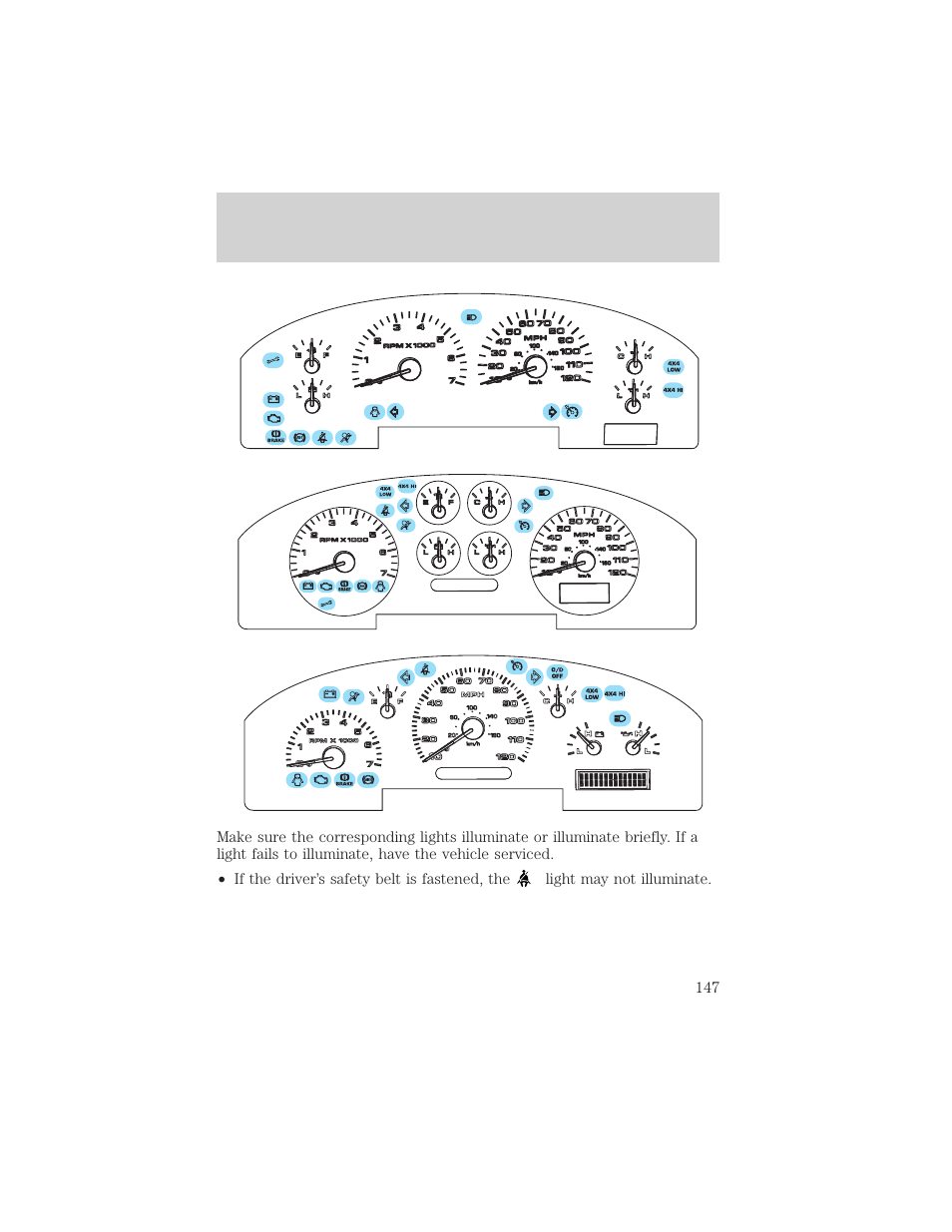 Driving | FORD 2004 F-150 v.1 User Manual | Page 147 / 280