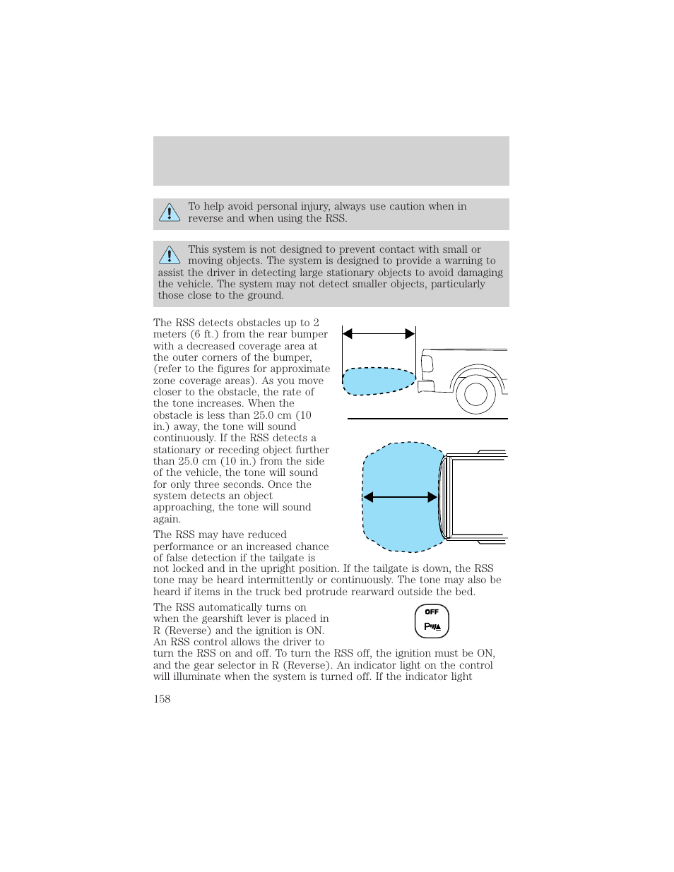 Driving | FORD 2004 F-150 v.1 User Manual | Page 158 / 280