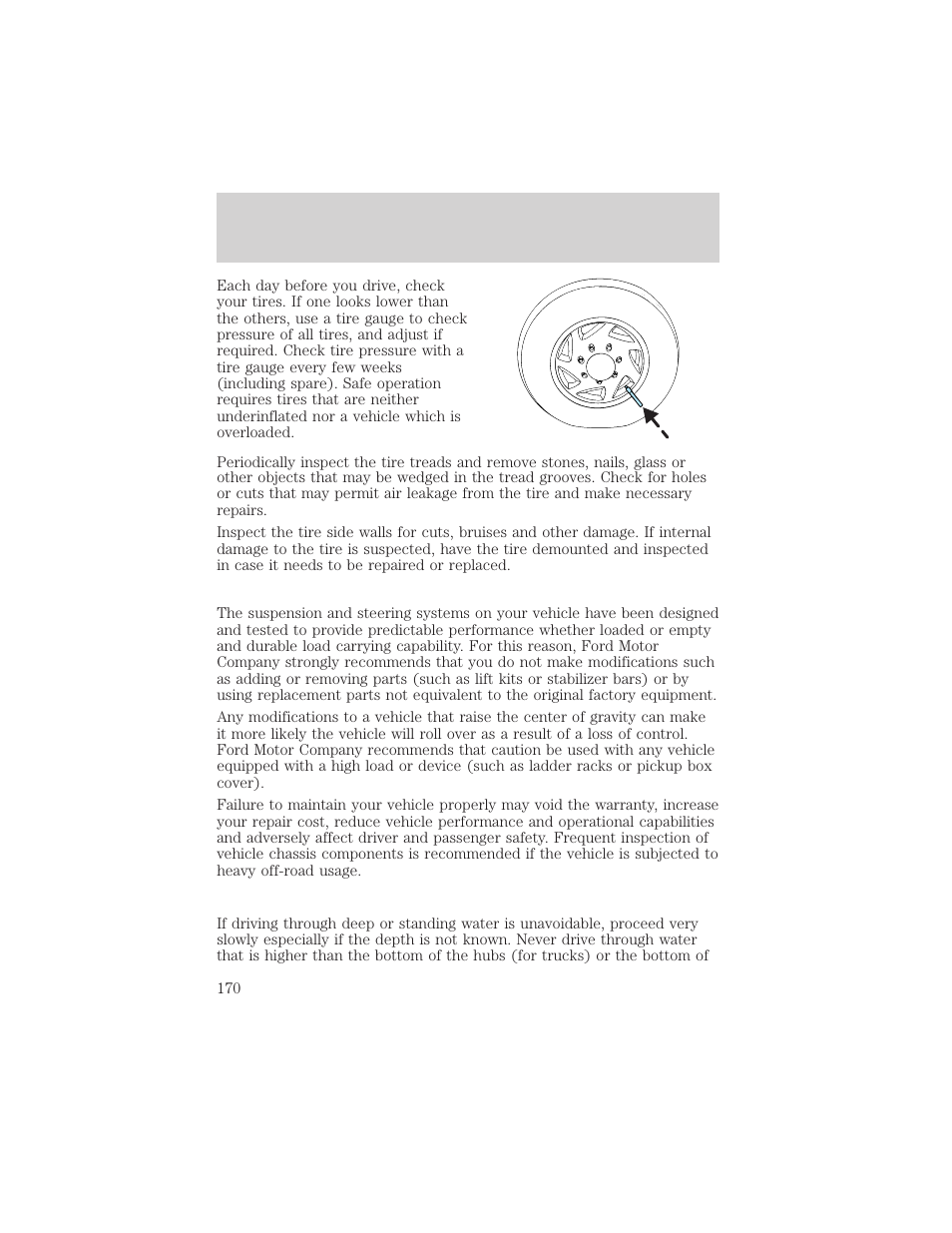 Driving | FORD 2004 F-150 v.1 User Manual | Page 170 / 280