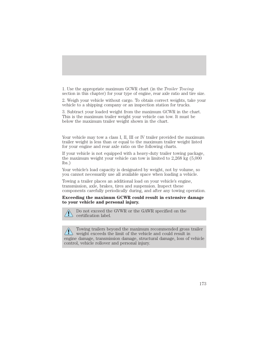 Driving | FORD 2004 F-150 v.1 User Manual | Page 173 / 280