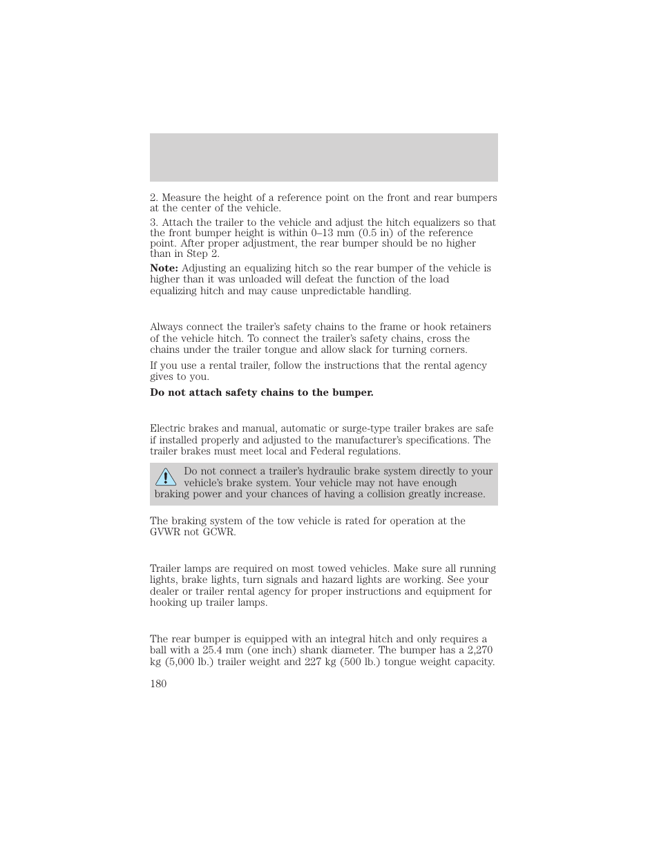 Driving | FORD 2004 F-150 v.1 User Manual | Page 180 / 280