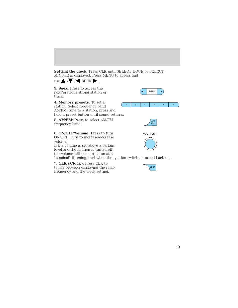 Entertainment systems | FORD 2004 F-150 v.1 User Manual | Page 19 / 280
