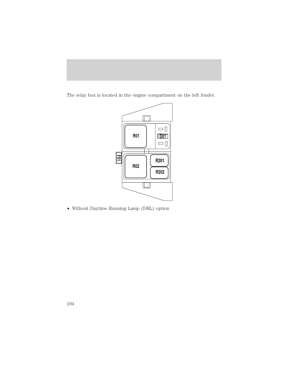 Roadside emergencies | FORD 2004 F-150 v.1 User Manual | Page 194 / 280