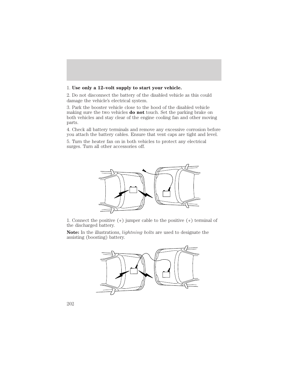 Roadside emergencies | FORD 2004 F-150 v.1 User Manual | Page 202 / 280