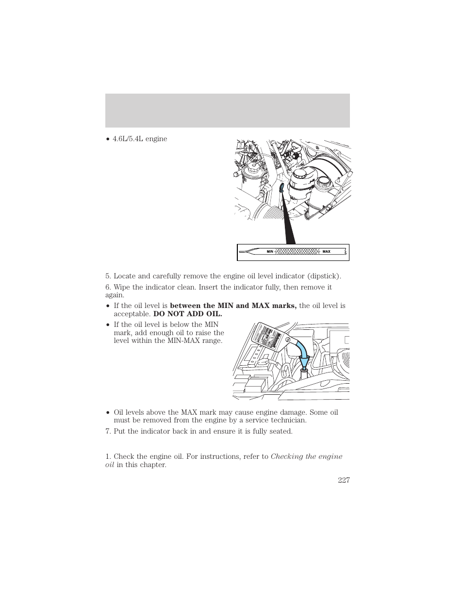 Maintenance and specifications | FORD 2004 F-150 v.1 User Manual | Page 227 / 280