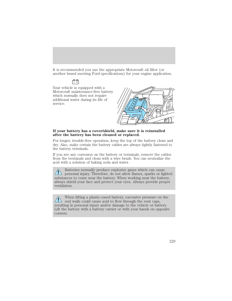 Maintenance and specifications | FORD 2004 F-150 v.1 User Manual | Page 229 / 280