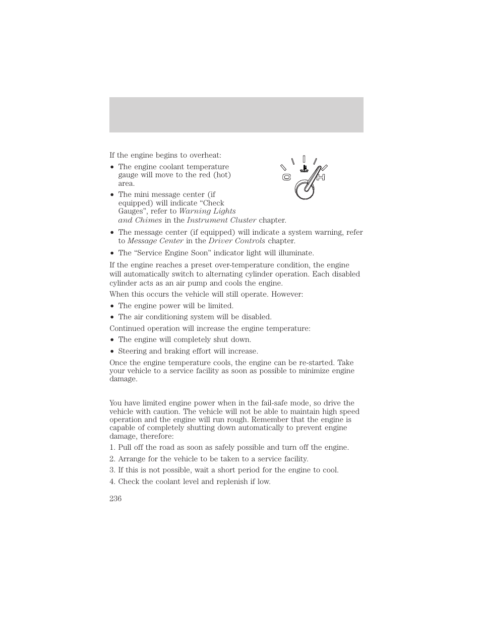 Maintenance and specifications | FORD 2004 F-150 v.1 User Manual | Page 236 / 280
