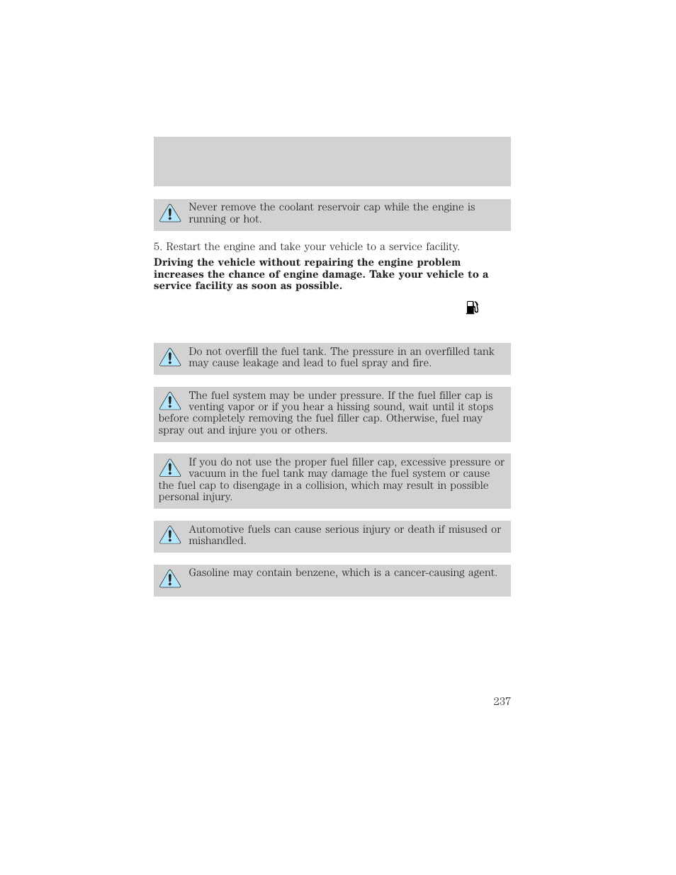 Maintenance and specifications | FORD 2004 F-150 v.1 User Manual | Page 237 / 280