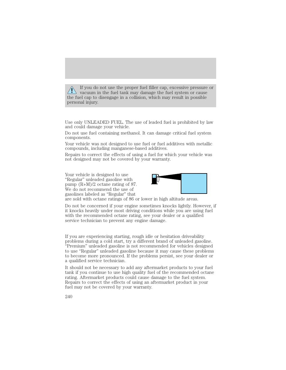 FORD 2004 F-150 v.1 User Manual | Page 240 / 280