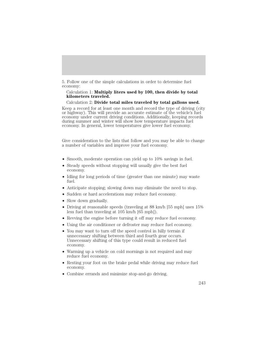 Maintenance and specifications | FORD 2004 F-150 v.1 User Manual | Page 243 / 280