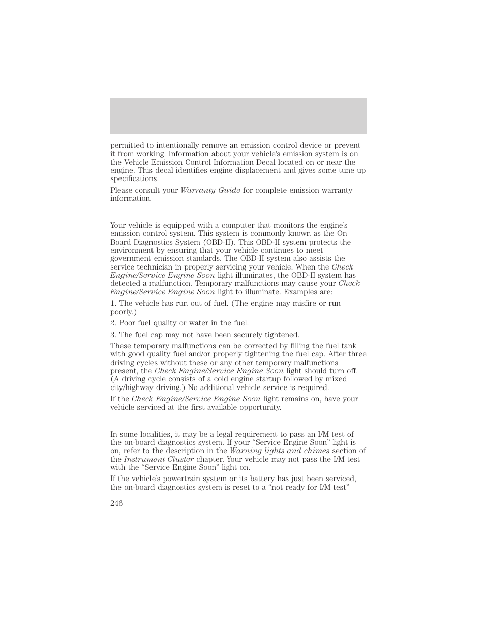 Maintenance and specifications | FORD 2004 F-150 v.1 User Manual | Page 246 / 280