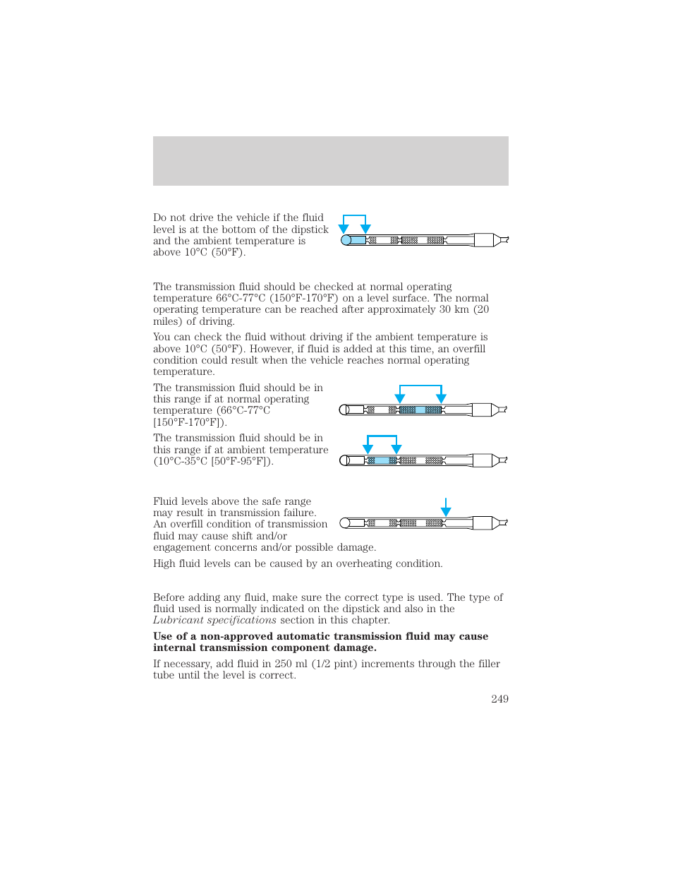 Maintenance and specifications | FORD 2004 F-150 v.1 User Manual | Page 249 / 280
