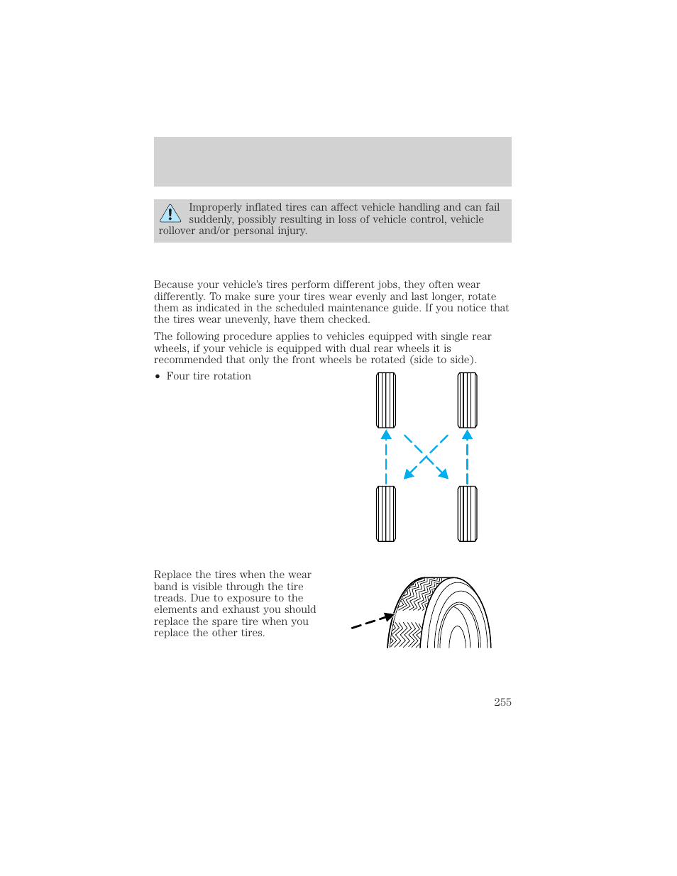 Maintenance and specifications | FORD 2004 F-150 v.1 User Manual | Page 255 / 280