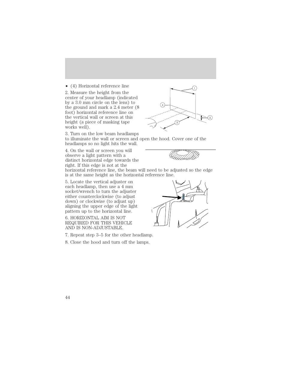 Lights | FORD 2004 F-150 v.1 User Manual | Page 44 / 280