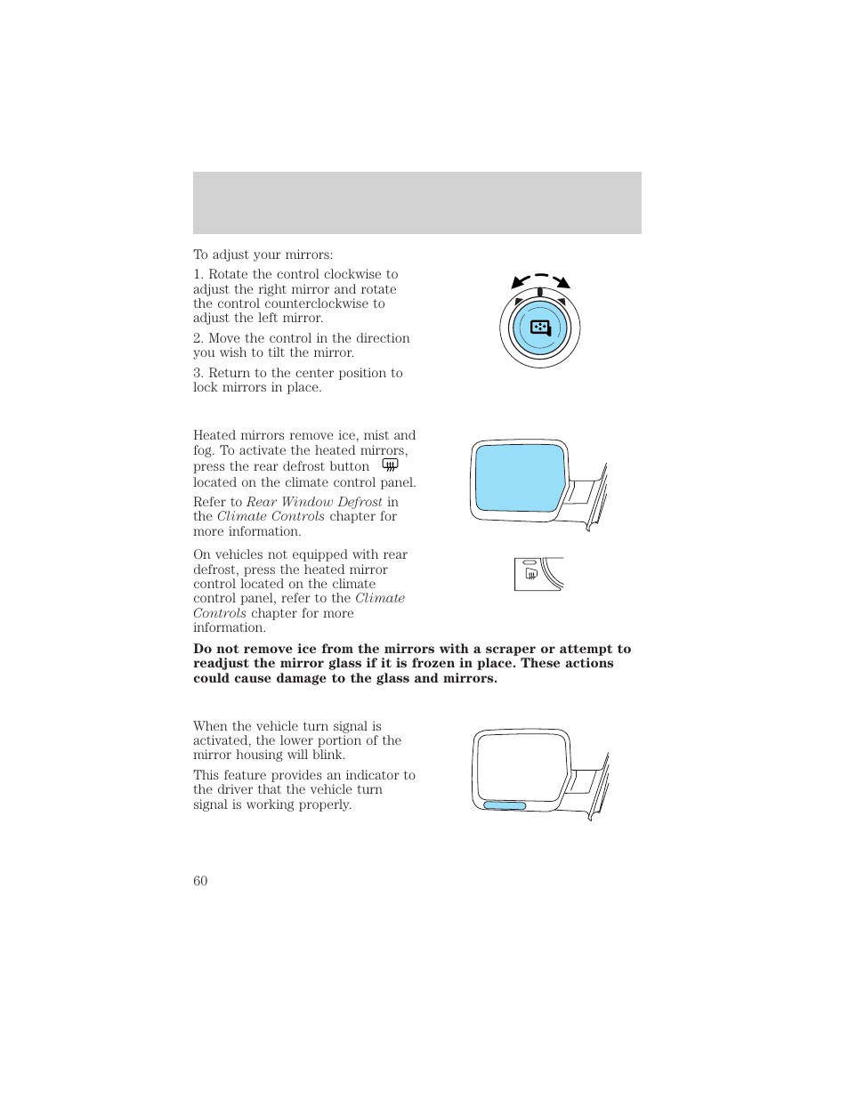 Driver controls | FORD 2004 F-150 v.1 User Manual | Page 60 / 280