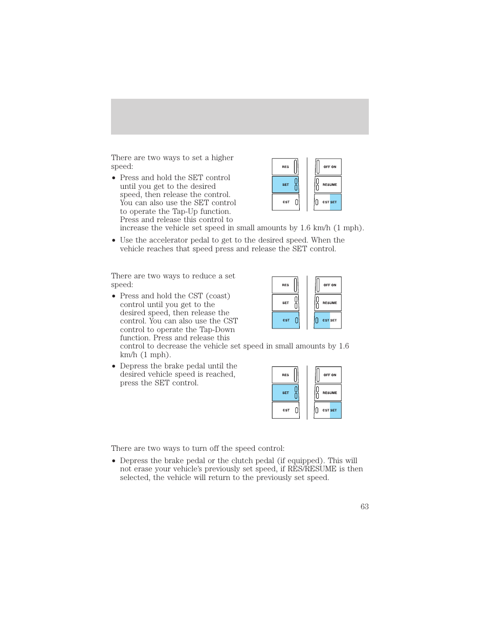 Driver controls | FORD 2004 F-150 v.1 User Manual | Page 63 / 280
