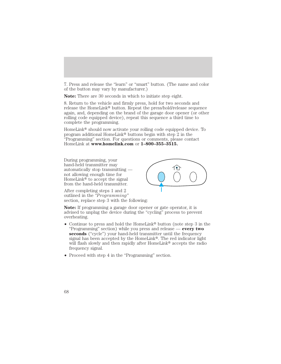 Driver controls | FORD 2004 F-150 v.1 User Manual | Page 68 / 280