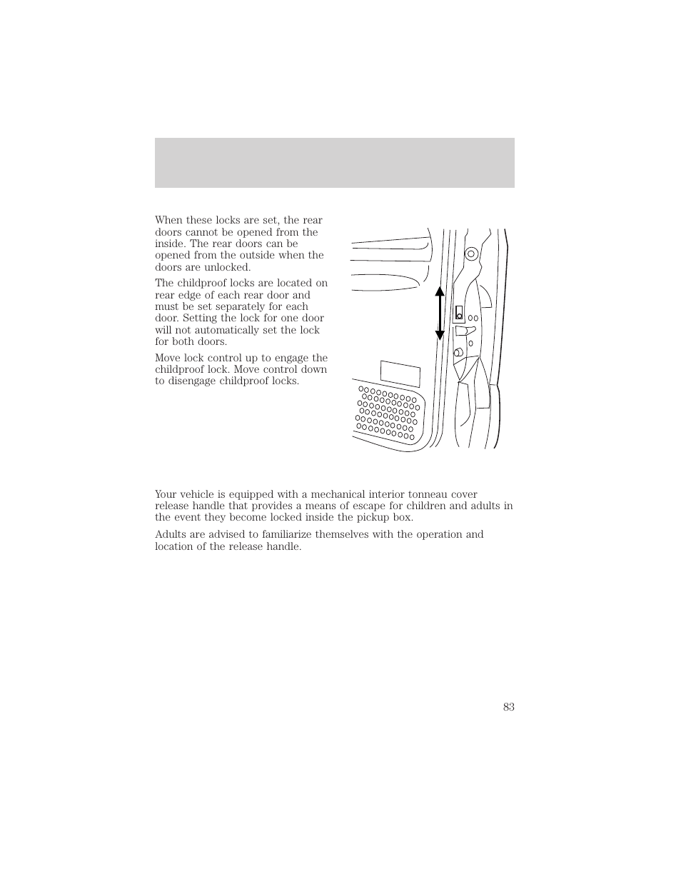 Locks and security | FORD 2004 F-150 v.1 User Manual | Page 83 / 280