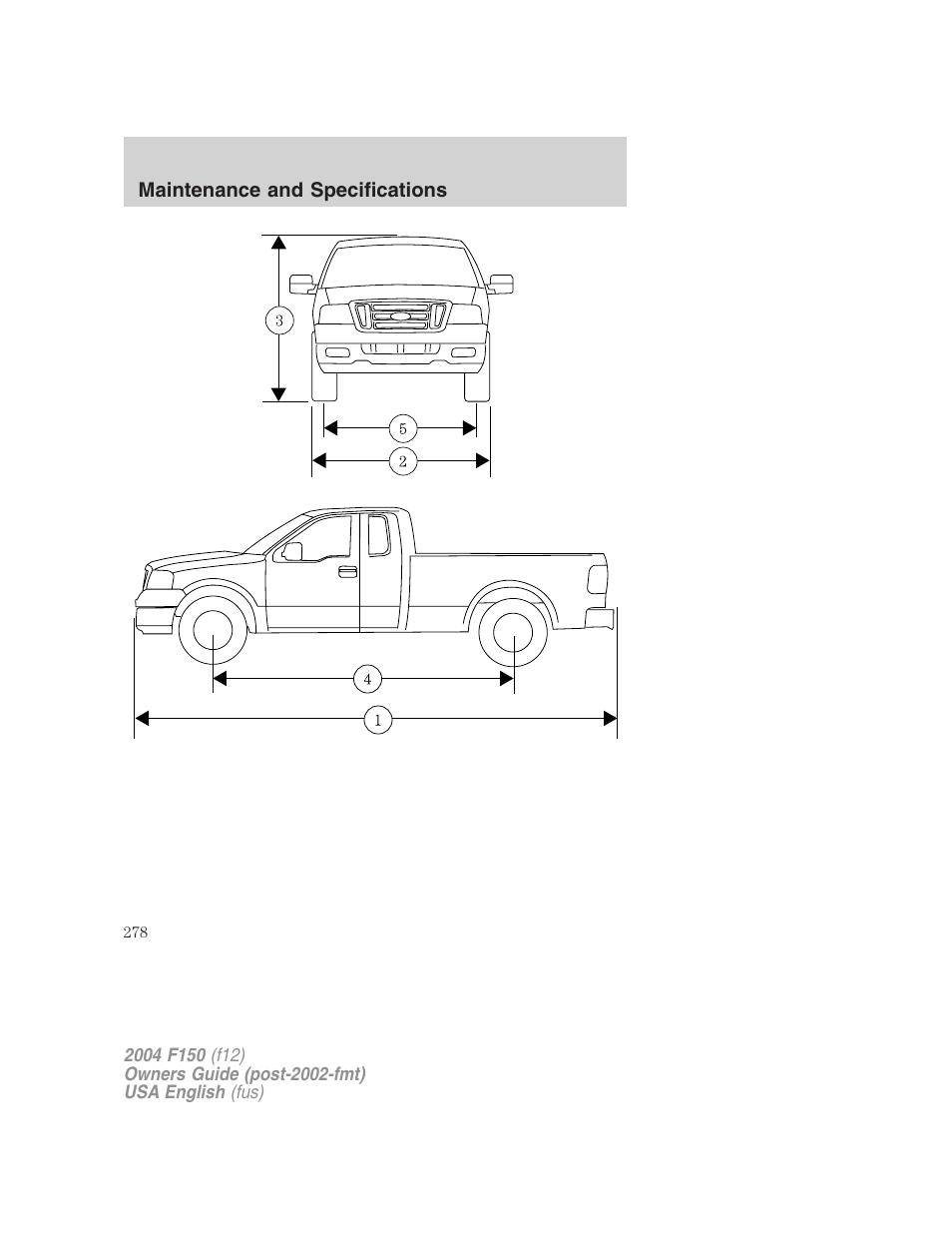 FORD 2004 F-150 v.2 User Manual | Page 278 / 296