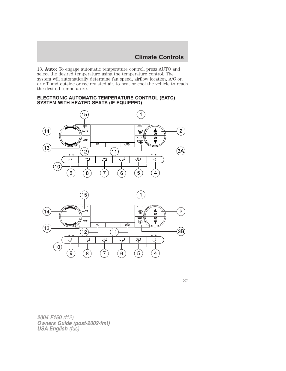 FORD 2004 F-150 v.2 User Manual | Page 37 / 296