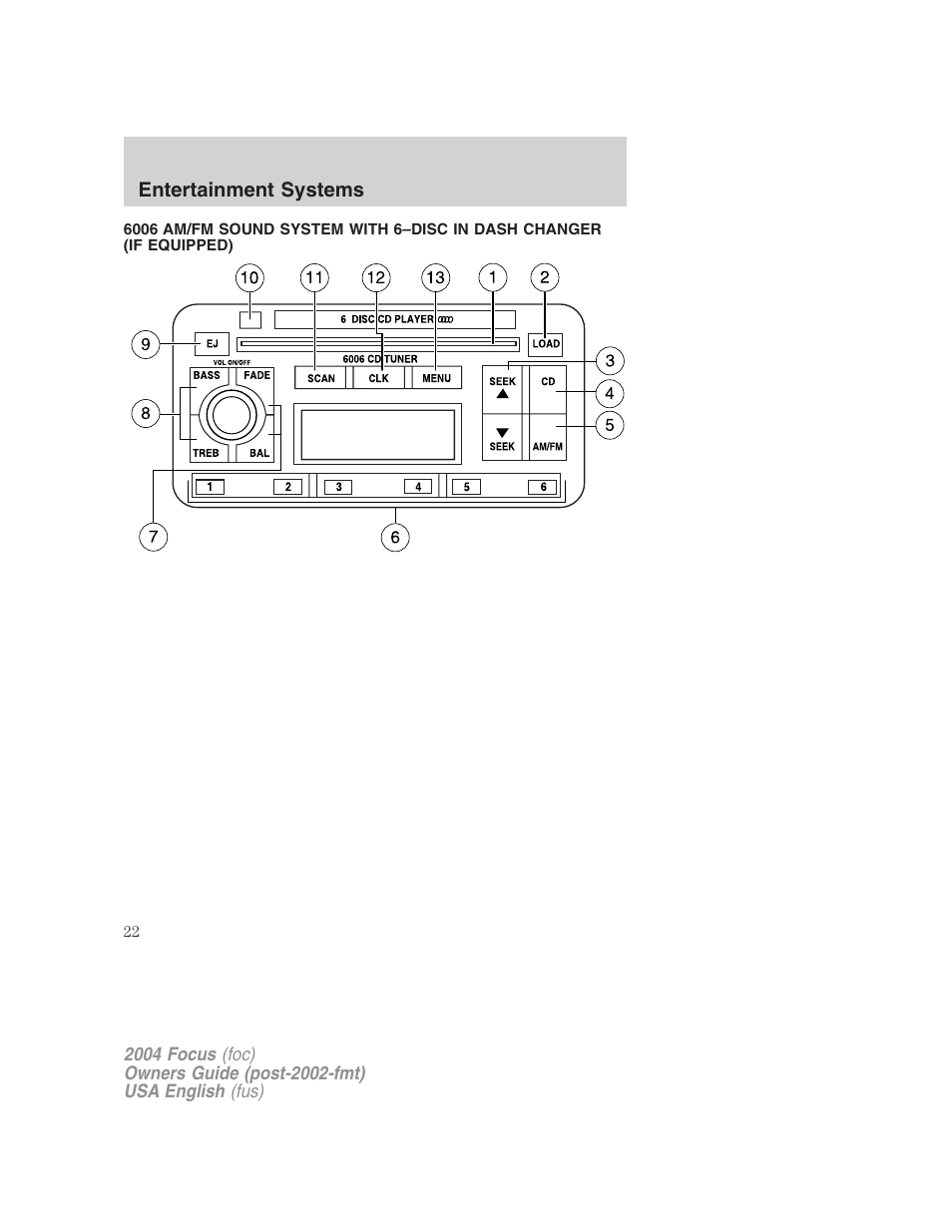 FORD 2004 Focus v.1 User Manual | Page 22 / 232